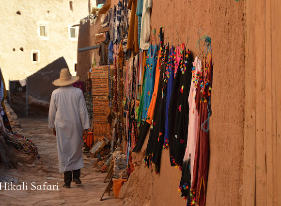 モロッコ、アイトベンハッドゥの集落
