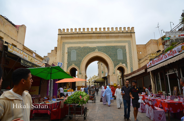 モロッコ、フェズのブージュルード門