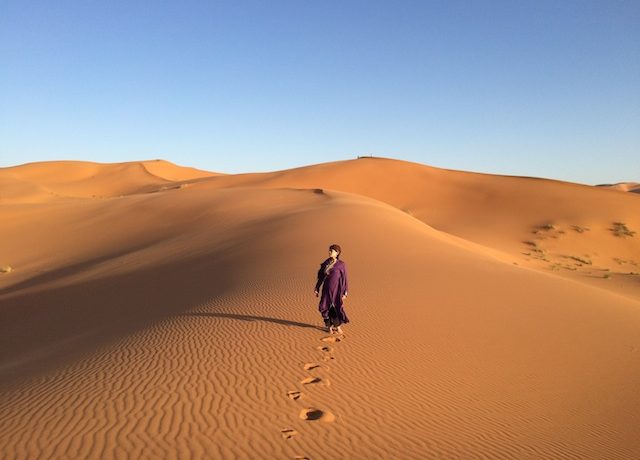 モロッコ、サハラ砂漠